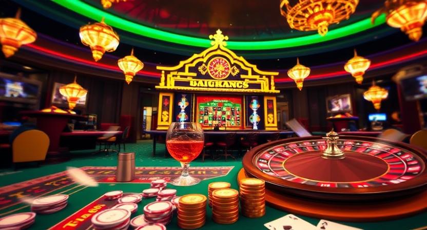 Player account and game selection on 1423BET